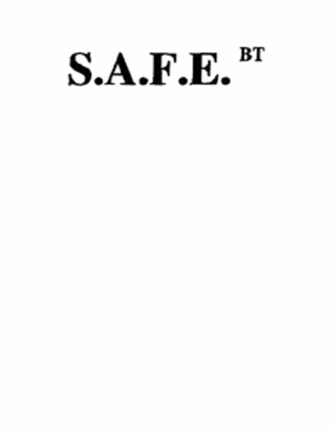 S.A.F.E. BT Logo (USPTO, 03/21/2014)