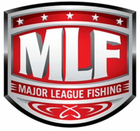 MLF MAJOR LEAGUE FISHING Logo (USPTO, 04/21/2014)