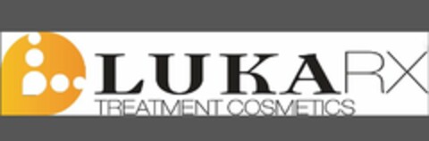 LUKA RX TREATMENT COSMETICS Logo (USPTO, 10.10.2014)