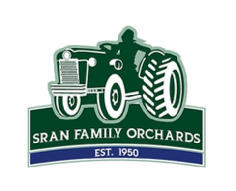 SRAN FAMILY ORCHARDS EST. 1950 Logo (USPTO, 10/13/2014)