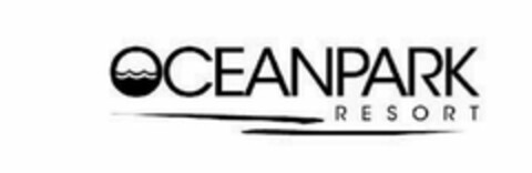 OCEANPARK RESORT Logo (USPTO, 01/15/2015)