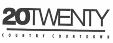 20TWENTY COUNTRY COUNTDOWN Logo (USPTO, 04.03.2015)