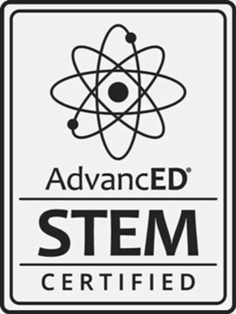 ADVANCED STEM CERTIFIED Logo (USPTO, 05.05.2015)