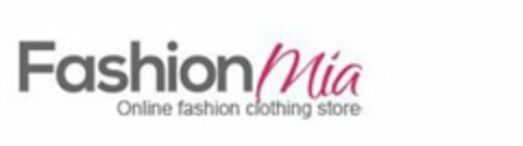 FASHIONMIA ONLINE FASHION CLOTHING STORE Logo (USPTO, 25.09.2015)