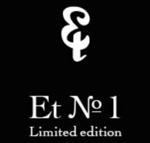 E ET NO 1 LIMITED EDITION Logo (USPTO, 30.08.2016)