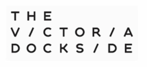 THE VICTORIA DOCKSIDE Logo (USPTO, 27.09.2016)