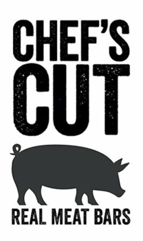 CHEF'S CUT REAL MEAT BARS Logo (USPTO, 01/10/2017)