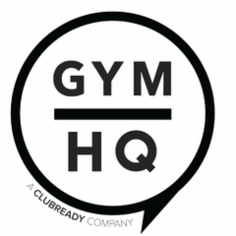 GYM HQ A CLUBREADY COMPANY Logo (USPTO, 08.03.2017)