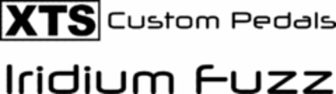 XTS CUSTOM PEDALS IRIDIUM FUZZ Logo (USPTO, 24.03.2017)