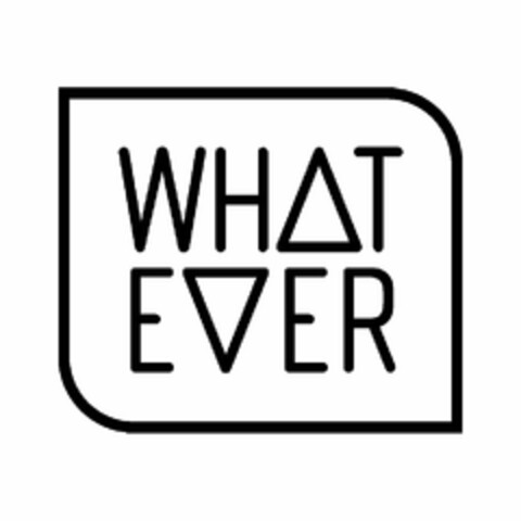 WHATEVER Logo (USPTO, 09/05/2017)