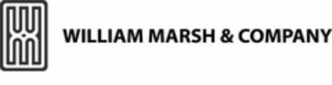 W M WILLIAM MARSH & COMPANY Logo (USPTO, 28.09.2017)