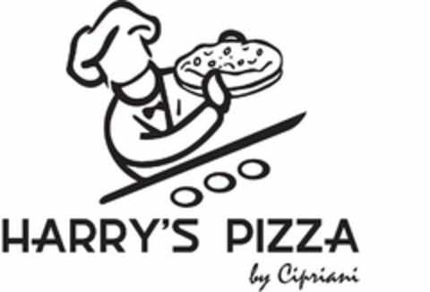 HARRY'S PIZZA BY CIPRIANI Logo (USPTO, 22.02.2018)