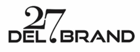 DEL 27 BRAND Logo (USPTO, 03/12/2018)