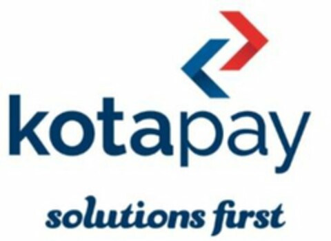 KOTAPAY SOLUTIONS FIRST Logo (USPTO, 10.04.2018)