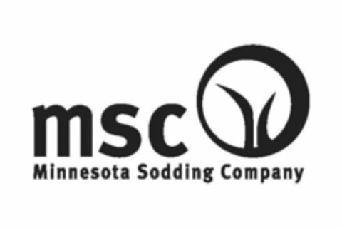 MSC MINNESOTA SODDING COMPANY Logo (USPTO, 01.05.2018)