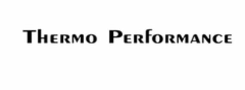 THERMO PERFORMANCE Logo (USPTO, 19.09.2018)