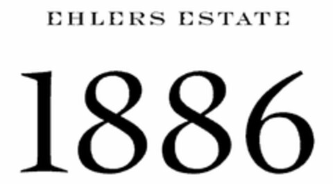 EHLERS ESTATE 1886 Logo (USPTO, 09/28/2018)