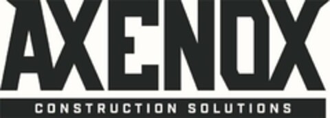 AXENOX CONSTRUCTION SOLUTIONS Logo (USPTO, 02/28/2019)