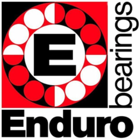 E ENDURO BEARINGS Logo (USPTO, 04/09/2019)