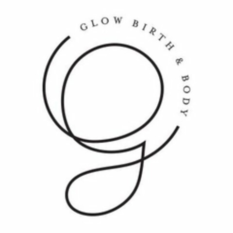 G GLOW BIRTH & BODY Logo (USPTO, 06/27/2019)