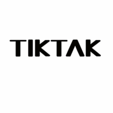 TIKTAK Logo (USPTO, 13.11.2019)