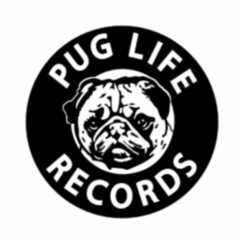 PUG LIFE RECORDS Logo (USPTO, 20.12.2019)