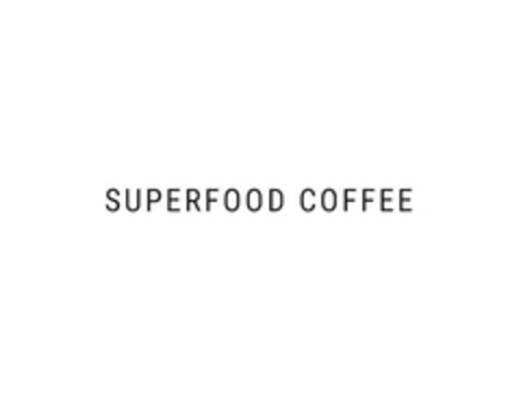 SUPERFOOD COFFEE Logo (USPTO, 17.01.2020)