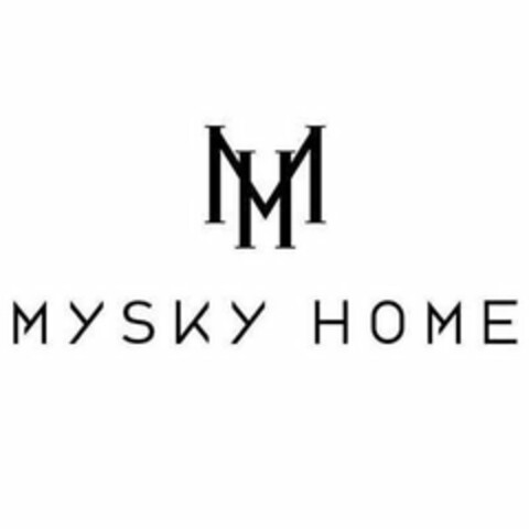 MH MYSKY HOME Logo (USPTO, 23.06.2020)