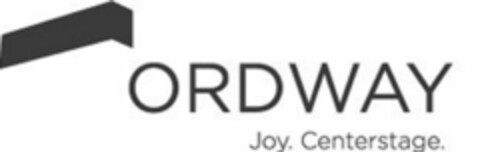 ORDWAY JOY. CENTERSTAGE. Logo (USPTO, 02/09/2009)