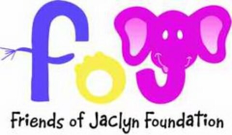 FOJ FRIENDS OF JACLYN FOUNDATION Logo (USPTO, 01.04.2009)