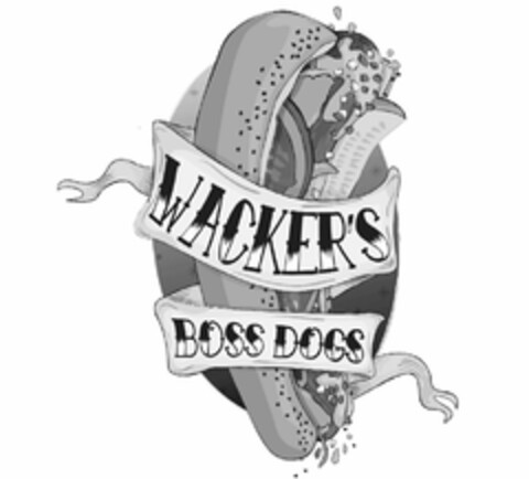 WACKER'S BOSS DOGS Logo (USPTO, 04.09.2009)