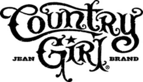 COUNTRY GIRL JEAN BRAND Logo (USPTO, 09.11.2009)