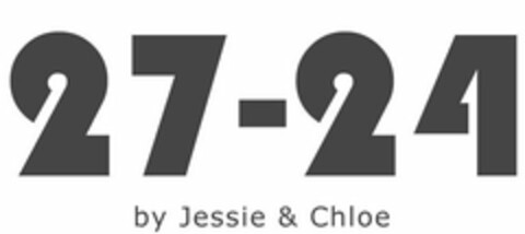 27-24 BY JESSIE & CHLOE Logo (USPTO, 11/15/2009)