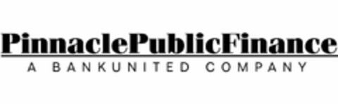 PINNACLE PUBLIC FINANCE A BANKUNITED COMPANY Logo (USPTO, 23.07.2010)