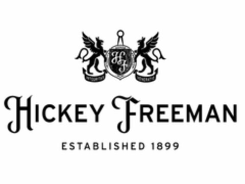 HICKEY FREEMAN ESTABLISHED 1899 HF INTEGRITAS VENERATIO ·INTEGRITY HONOR AND PRECISION· Logo (USPTO, 09/22/2010)