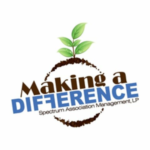 MAKING A DIFFERENCE SPECTRUM ASSOCIATION MANAGEMENT, LP Logo (USPTO, 01/04/2011)