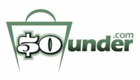 50$ UNDER .COM Logo (USPTO, 09.05.2011)