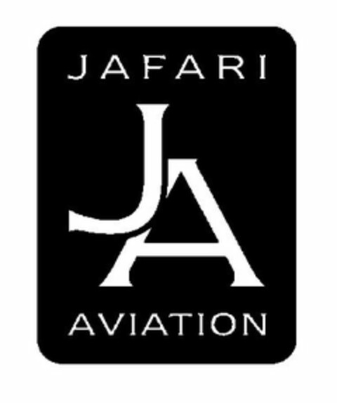 JA JAFARI AVIATION Logo (USPTO, 06/14/2011)