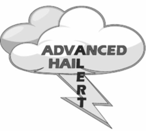 ADVANCED HAIL ALERT Logo (USPTO, 23.07.2013)