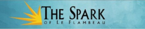 THE SPARK OF LE FLAMBEAU Logo (USPTO, 10/14/2013)