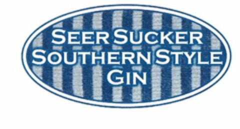 SEER SUCKER SOUTHERN STYLE GIN Logo (USPTO, 23.01.2014)