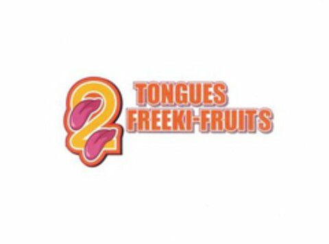 2 TONGUES FREEKI-FRUIT Logo (USPTO, 19.02.2014)