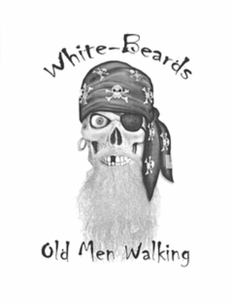 WHITE-BEARDS OLD MEN WALKING Logo (USPTO, 03/26/2015)