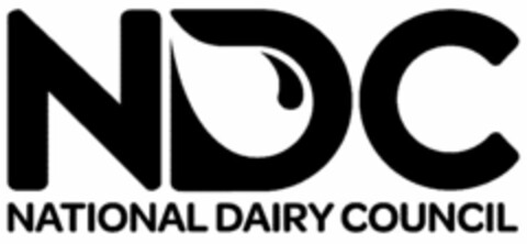 NDC NATIONAL DAIRY COUNCIL Logo (USPTO, 07/23/2015)