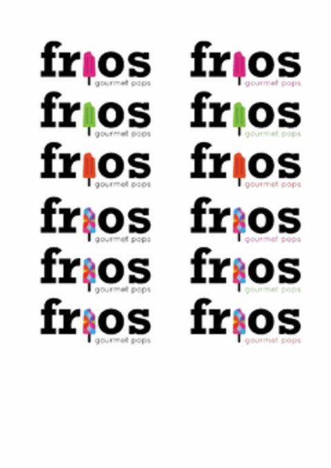 FRIOS GOURMET POPS Logo (USPTO, 04.08.2015)