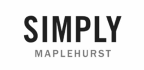 SIMPLY MAPLEHURST Logo (USPTO, 12/01/2016)