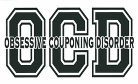 OCD OBSESSIVE COUPONING DISORDER Logo (USPTO, 13.12.2016)