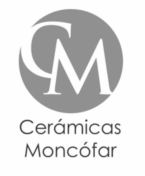 CM CERAMICAS MONCOFAR Logo (USPTO, 17.01.2018)