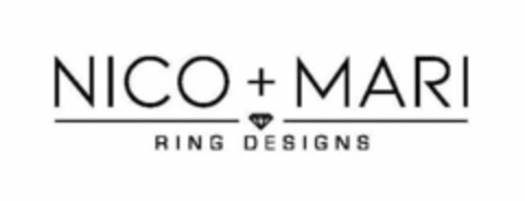 NICO + MARI RING DESIGNS Logo (USPTO, 06/07/2018)