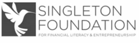 SINGLETON FOUNDATION FOR FINANCIAL LITERACY & ENTREPRENEURSHIP Logo (USPTO, 06/10/2018)